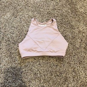 Blush Pink Workout Top